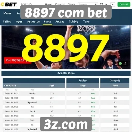 Comparação entre 8897 com bet e concorrentes
